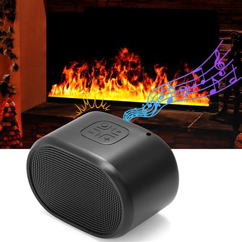 fireplace crackling sound system